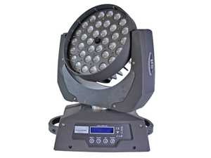 36pcs 10W 4in1 LED Zoom Luz de cabeza móvil