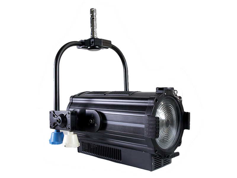 Luz continua LED Fresnel de poste bicolor de 200 W