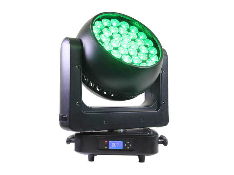 Aura 37pcs 25W 4in1 LED Zoom Luz de lavado de haz de cabeza móvil