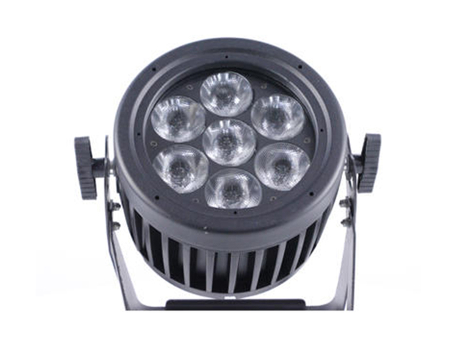 7PCS * 10W 5in1 LED Luz PAR impermeable hacia arriba