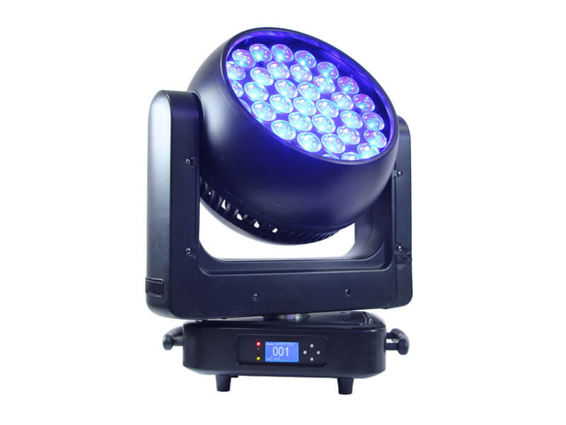 Aura 37pcs 25W 4in1 LED Zoom Luz de lavado de haz de cabeza móvil