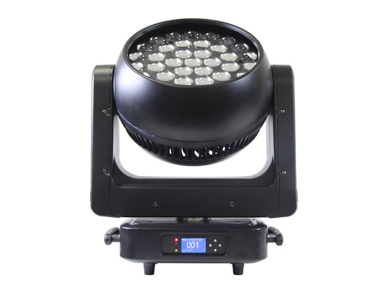 Aura 37pcs 25W 4in1 LED Zoom Luz de lavado de haz de cabeza móvil