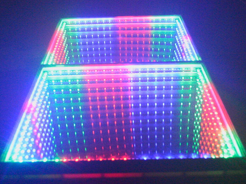 Luz de pista de baile LED 3D