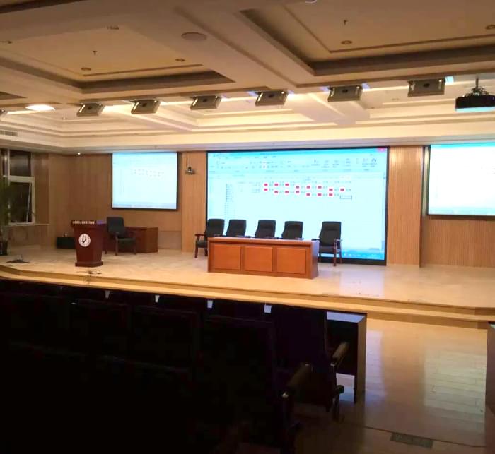 Efecto de diseño de la luz de la superficie en la sala de reuniones de la Universidad de Beijing Union