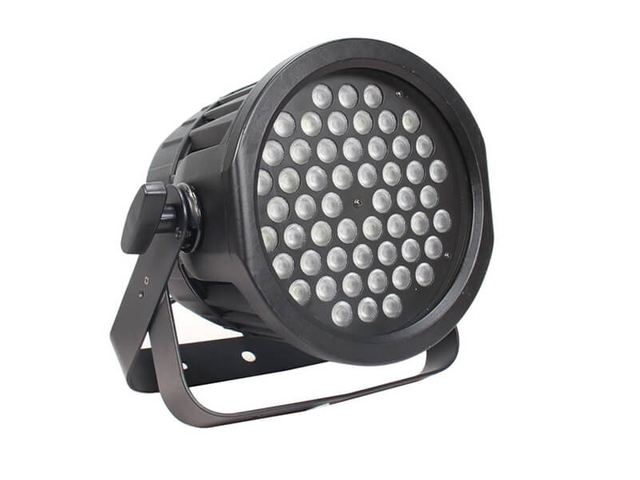 54pcs rgbw al aire libre led par ligero